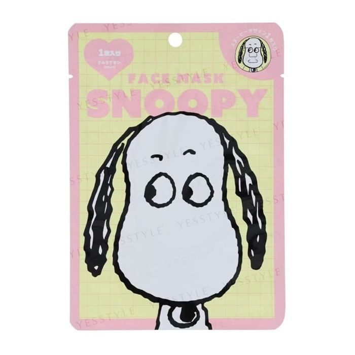 Shobido Snoopy Face Sheet Mask 2 Yellow - 1 pc