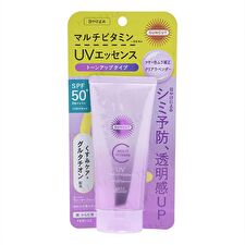 Kose Suncut R Multi Vitamin UV Tone Up Essence Clear Lavender SPF50+ PA++++ - 80g
