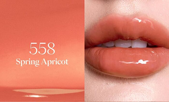 Joocyee Spring Flow Lasting Glossy Rouge - 3 Colors - 558 Spring Apricot - 3g