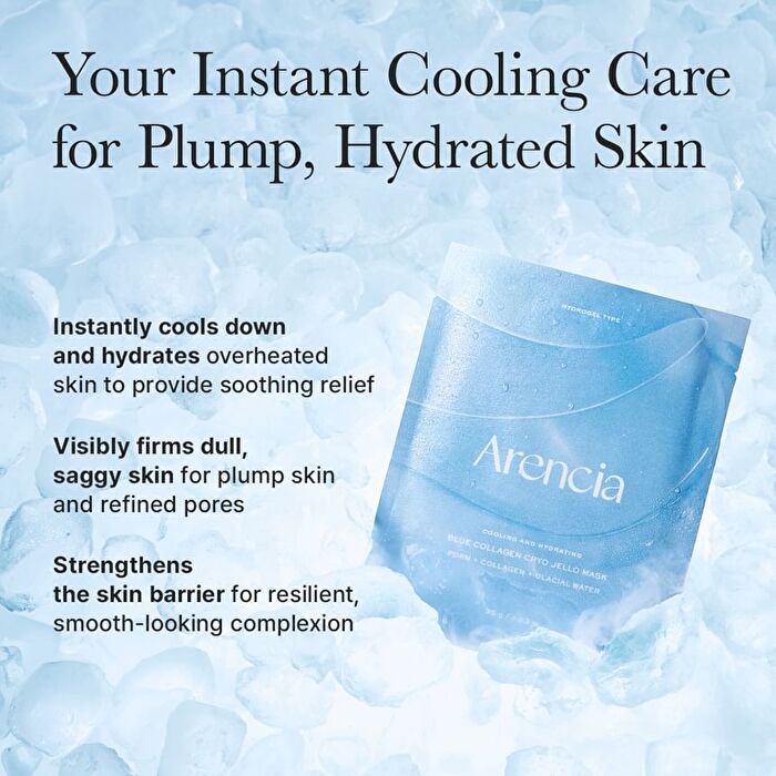 Blue Collagen Cryo Jello Mask Set - 35g x 4 sheets
