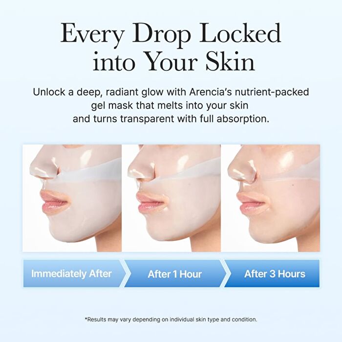 Blue Collagen Cryo Jello Mask Set - 35g x 4 sheets