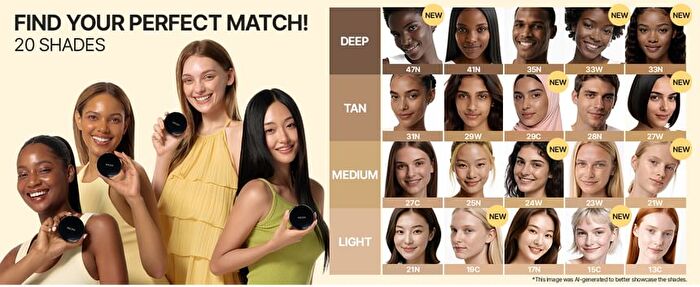 Signature Essence Pact Intense Cover Mini - 20 Colors - #13C