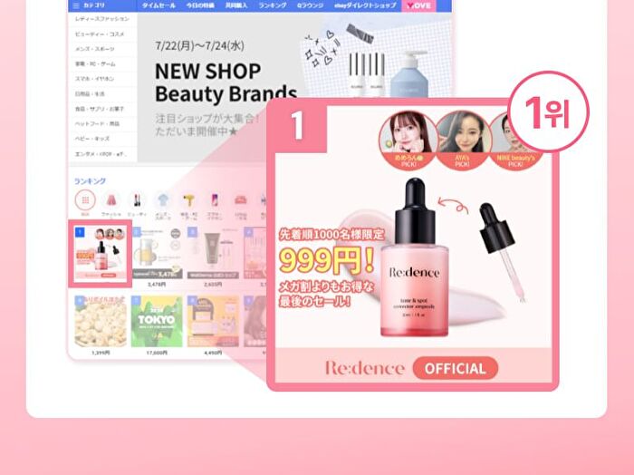 Re:dence Tone & Spot Perfect Glow Mask Set - 25ml x 10 sheets