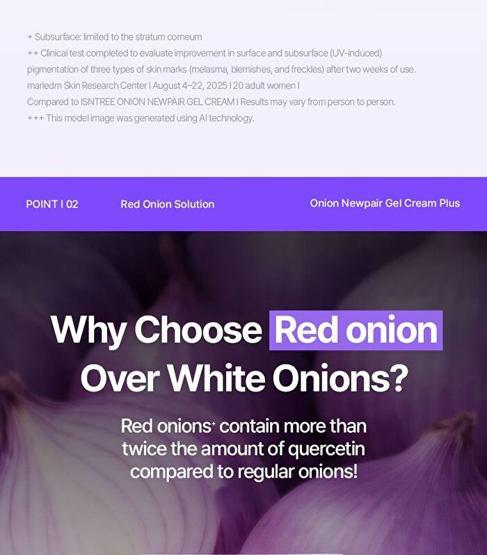 Onion Newpair Gel Cream Plus - 50ml