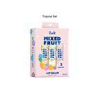 Mixed Fruit Lip Balm Trio - 2 Types - Tropical Set - 4g