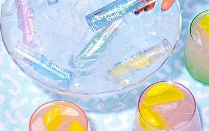 Crystal Chill Cooling Glitter Lip Gloss - 4 Colors - Glacier Green - 5ml