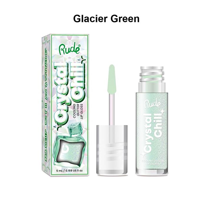 Crystal Chill Cooling Glitter Lip Gloss - 4 Colors - Sunbeam Sparkle - 5ml
