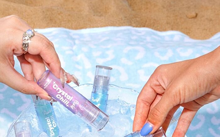 Crystal Chill Cooling Glitter Lip Gloss - 4 Colors - Sunbeam Sparkle - 5ml
