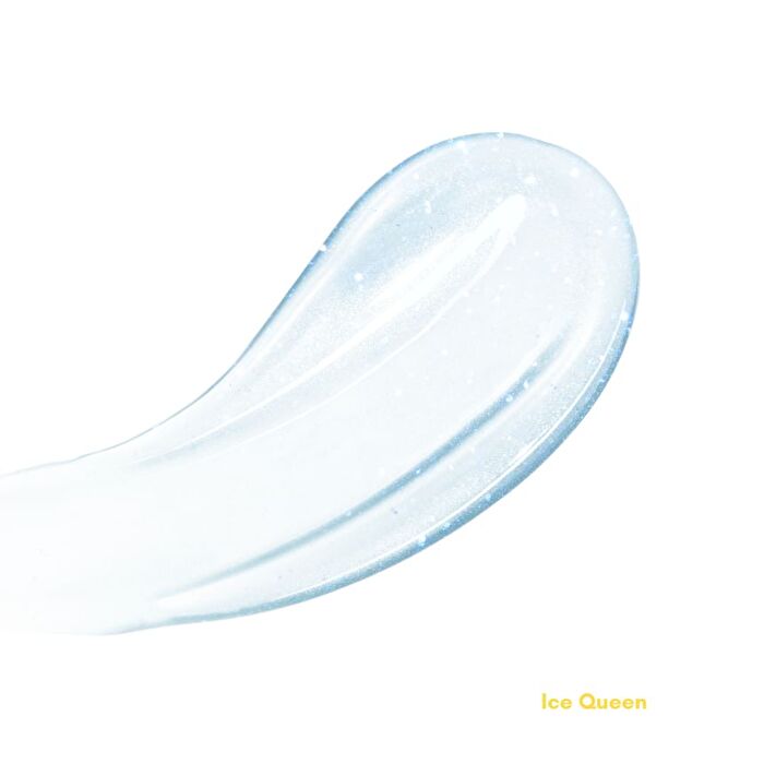 Crystal Chill Cooling Glitter Lip Gloss - 4 Colors - Ice Queen - 5ml