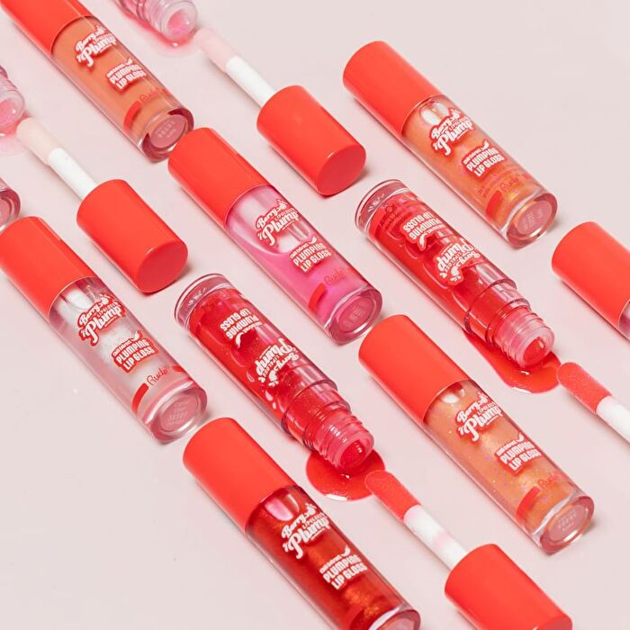 Berry Plump Plumping Lip Gloss - 8 Colors - Crystal Clear - 4g