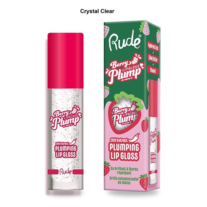 Berry Plump Plumping Lip Gloss - 8 Colors - Pearl - 4g
