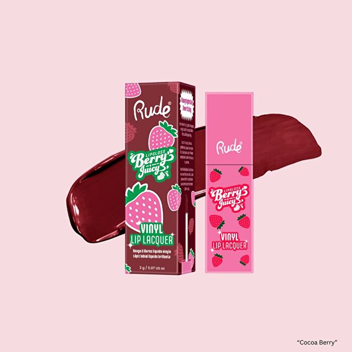 Berry Juicy Vinyl Lip Lacquer - 9 Colors - Berrylicious - 2g