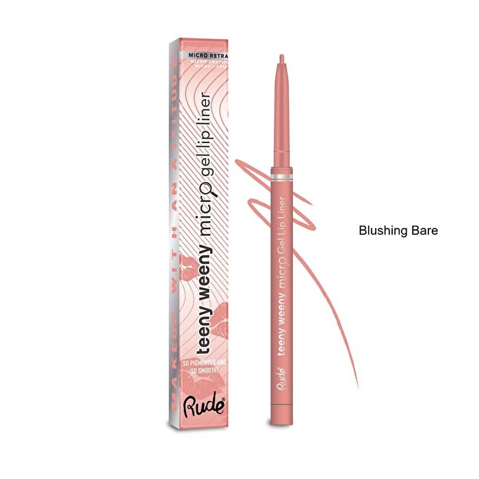 Cosmetics Teeny Weeny Rich and Creamy Micro Gel Lip Liner - 14 Colors - Blushing Bare - 0.1g