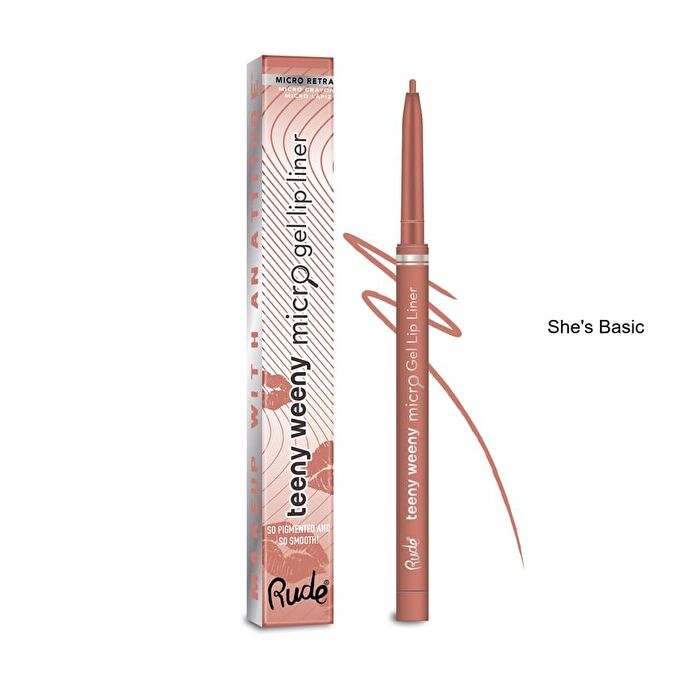 Cosmetics Teeny Weeny Rich and Creamy Micro Gel Lip Liner - 14 Colors - Blushing Bare - 0.1g