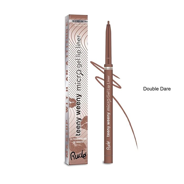 Cosmetics Teeny Weeny Rich and Creamy Micro Gel Lip Liner - 14 Colors - Double Dare - 0.1g