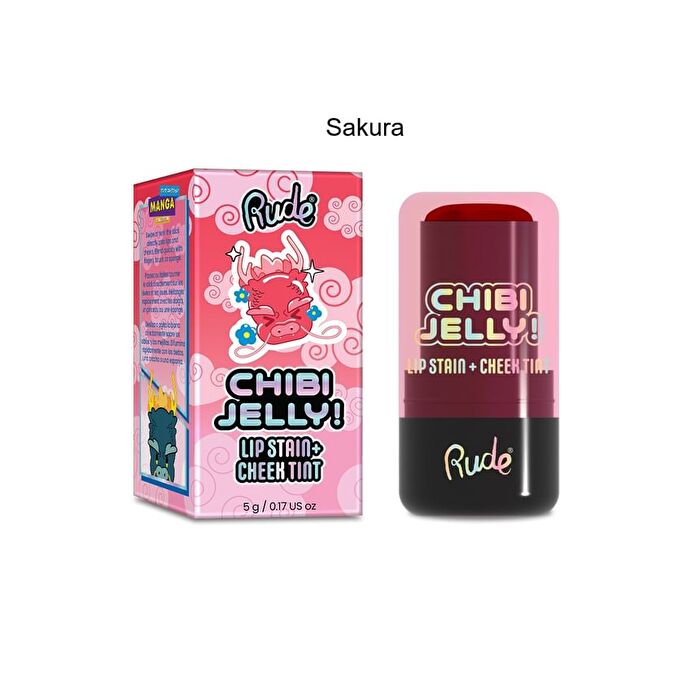Chibi Manga Collection - Chibi Jelly! Lip Stain and Cheek Tint - 3 Colors - Koneko - 5g