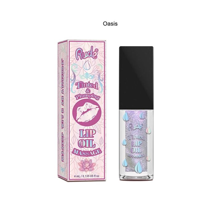 Lip Oil Massage Tinted & Plumping Lip Oil - 5 Colors - Peace - 4ml