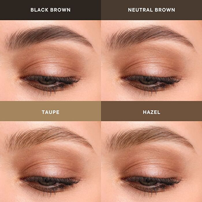 Ultimate Brow Artist Slanted Pen & Brush - 4 Colors - Black Brown - 0.5ml