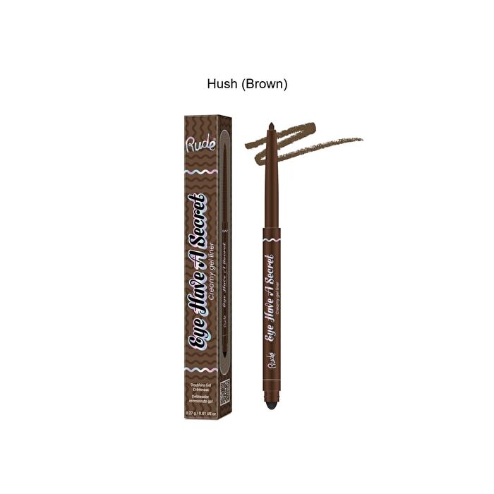 Eye Have A Secret Creamy Gel Liner - 2 Colors - Hush (Brown) - 0.25g