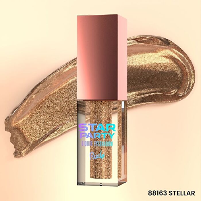 Star Party Liquid Glitter Eyeshadow - 12 Colors - Stellar - 3.5g