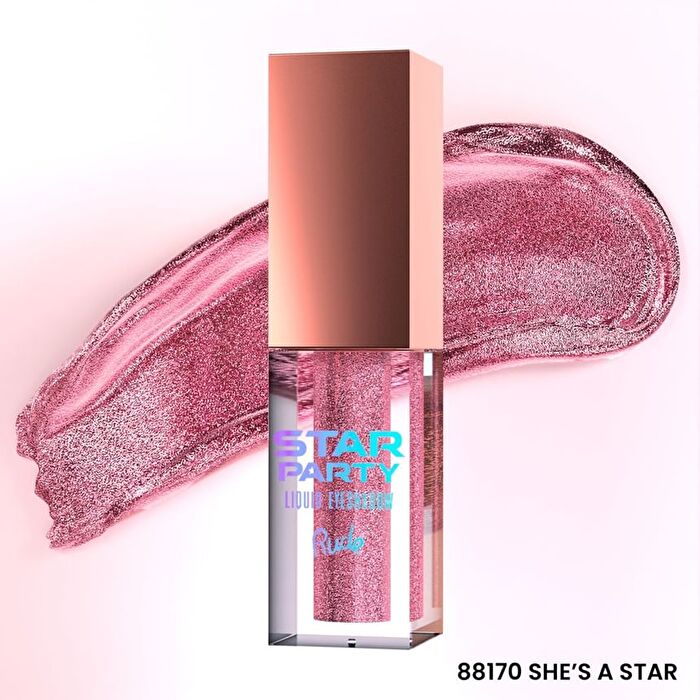 Star Party Liquid Glitter Eyeshadow - 12 Colors - Star Child - 3.5g