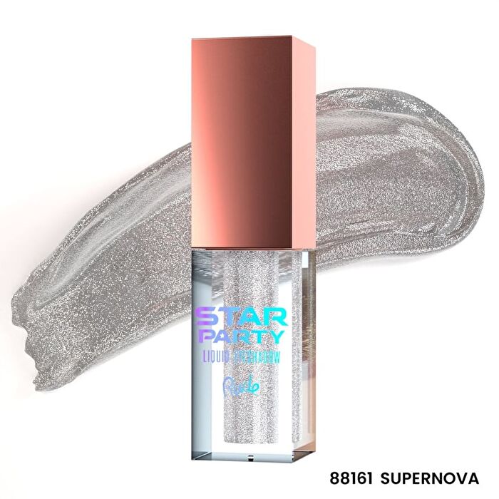 Star Party Liquid Glitter Eyeshadow - 12 Colors - Nebula Gleam - 3.5g