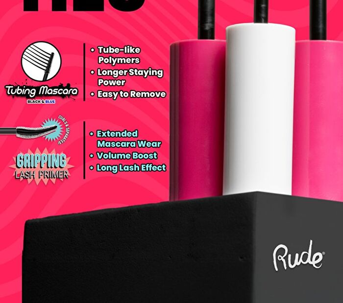 Lash Extension Tubing Mascara - 2 Colors - Black - 9.5ml