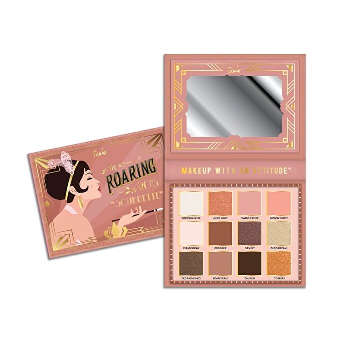 The Roaring 20\'s 12 Color Eyeshadow Palette - Soubrette - Soubrette - 14g