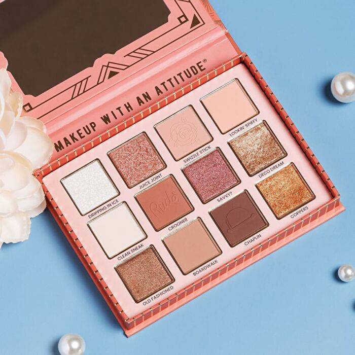 The Roaring 20\'s 12 Color Eyeshadow Palette - Soubrette - Soubrette - 14g