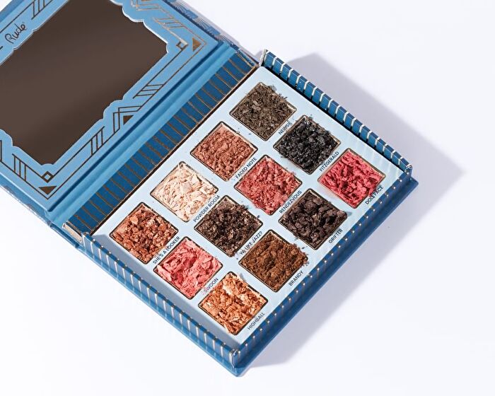 The Roaring 20\'s 12 Color Eyeshadow Palette - Chanteuse - Chanteuse - 14g