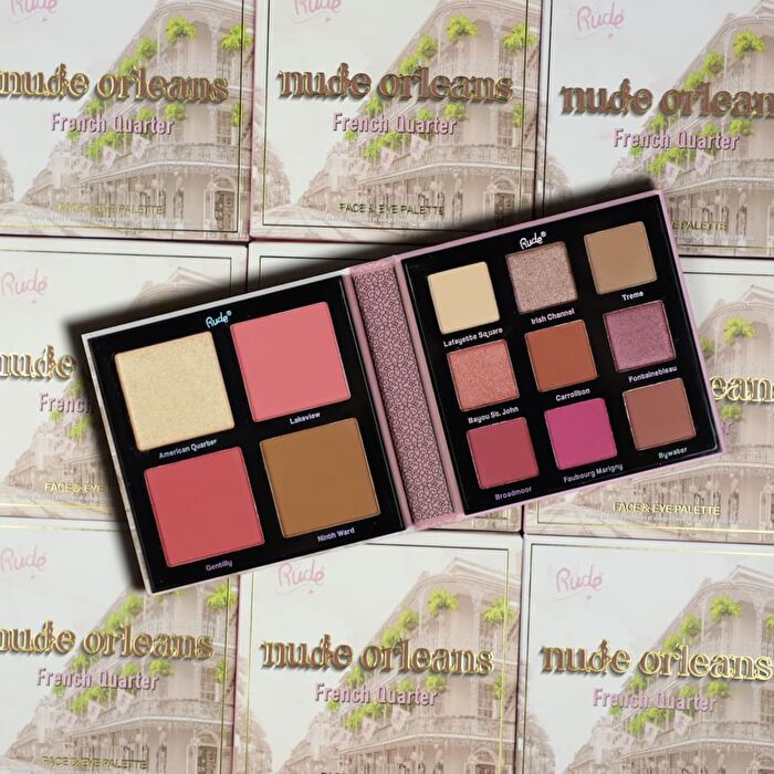 Nude Orleans Face & Eye Palette - 25.3 g