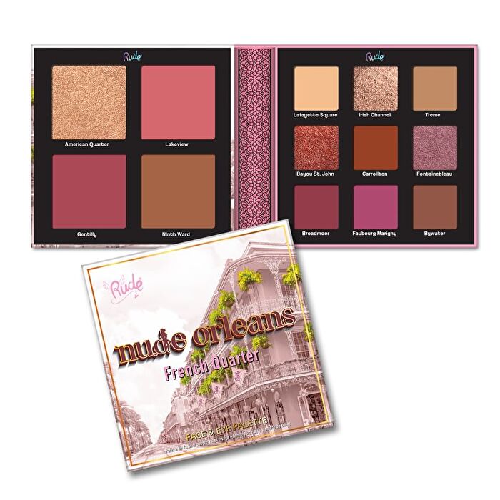 Nude Orleans Face & Eye Palette - 25.3 g