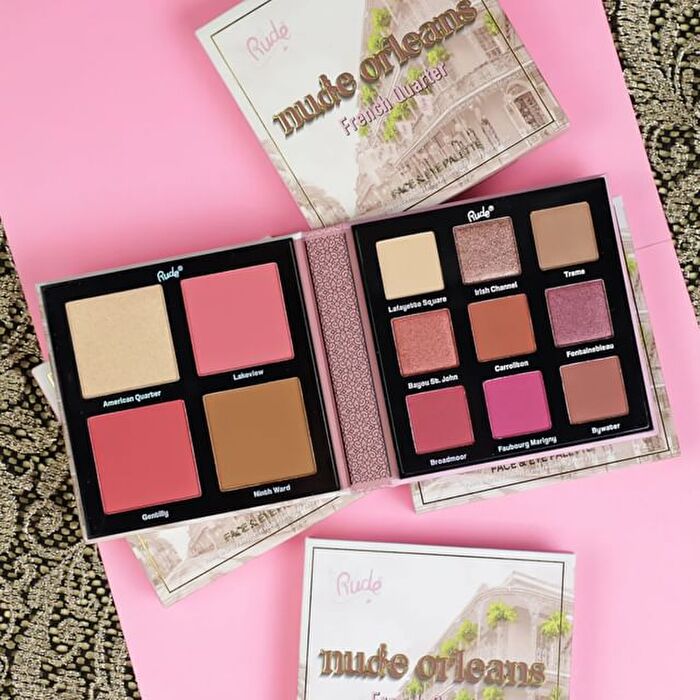 Nude Orleans Face & Eye Palette - 25.3 g