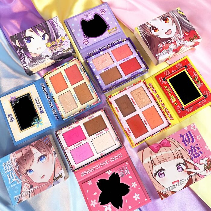 Cosmetics Manga Collection Face Palette - 4 Types - Clever Kirei-Sama - 11.2g
