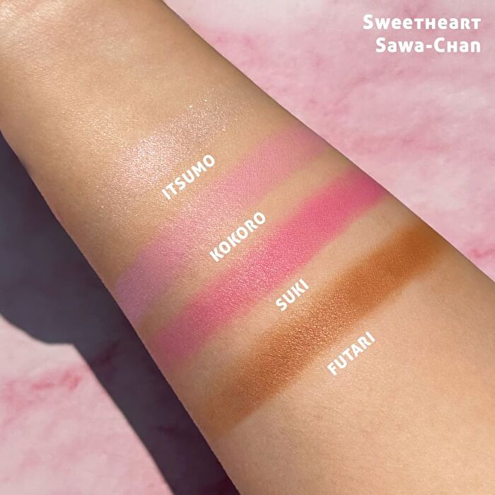 Cosmetics Manga Collection Face Palette - 4 Types - Purr-fect Neko-Chan - 11.2g