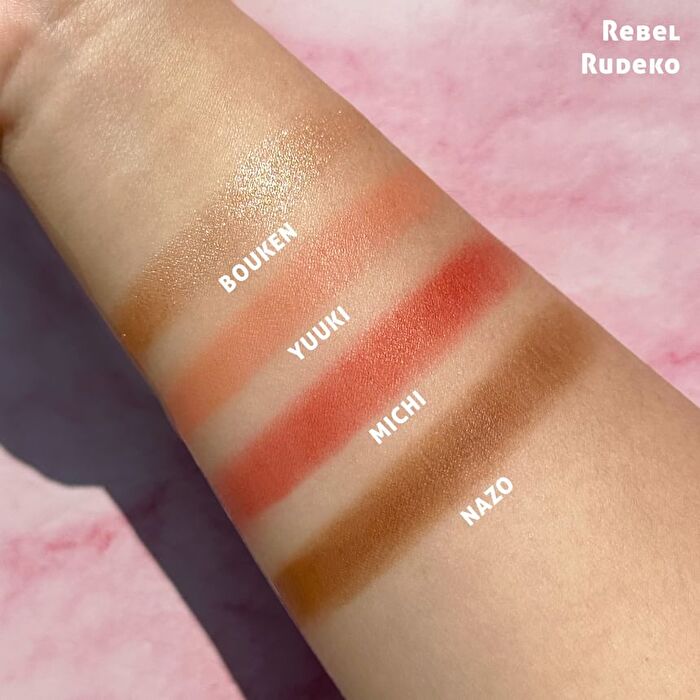 Cosmetics Manga Collection Face Palette - 4 Types - Sweetheart Sawa-Chan - 11.2g
