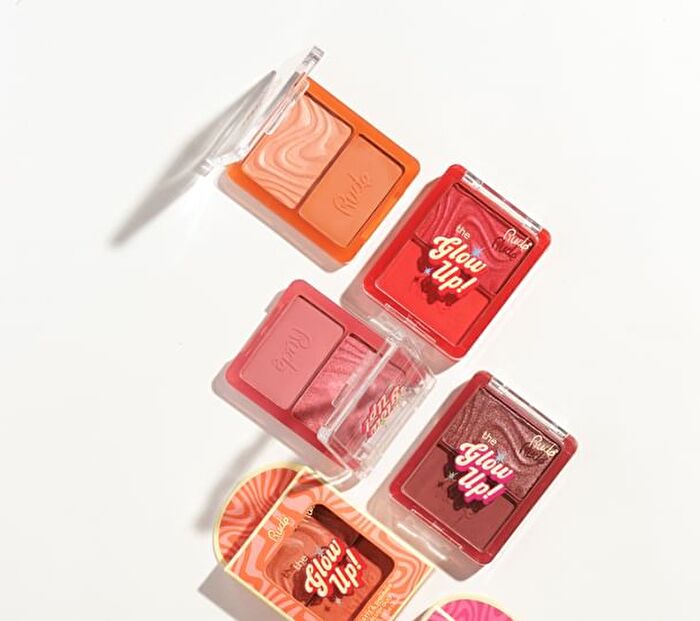 The Glow Up! Matte & Shimmer Blush Duo - 6 Colors - Warm Ginger - 6.8g