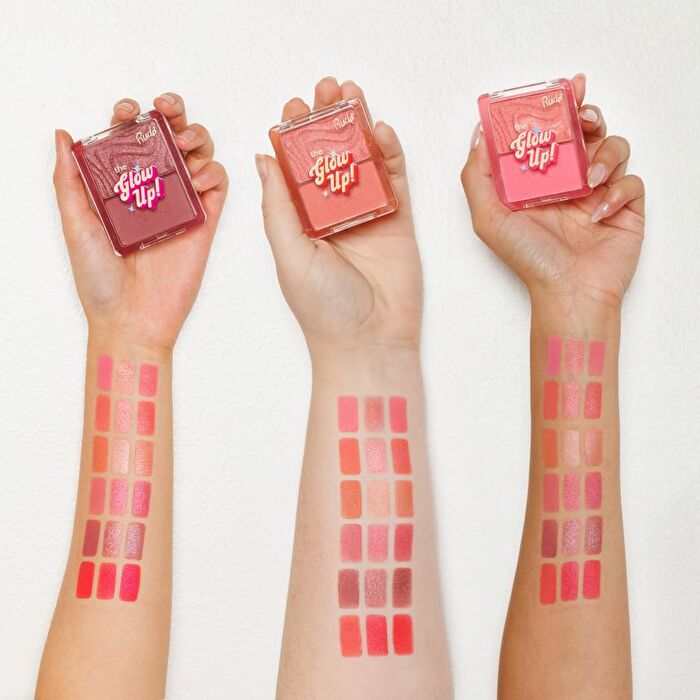 The Glow Up! Matte & Shimmer Blush Duo - 6 Colors - Warm Ginger - 6.8g