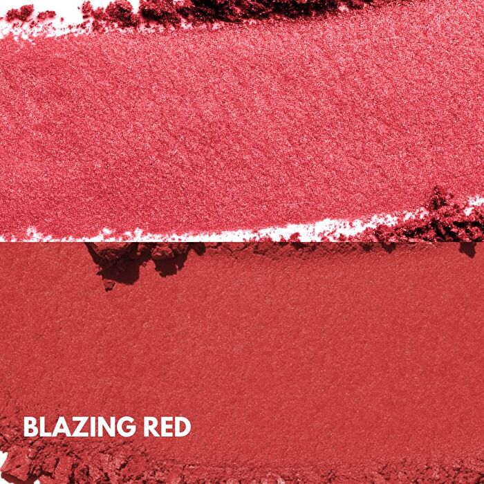 The Glow Up! Matte & Shimmer Blush Duo - 6 Colors - Blazing Red - 6.8g