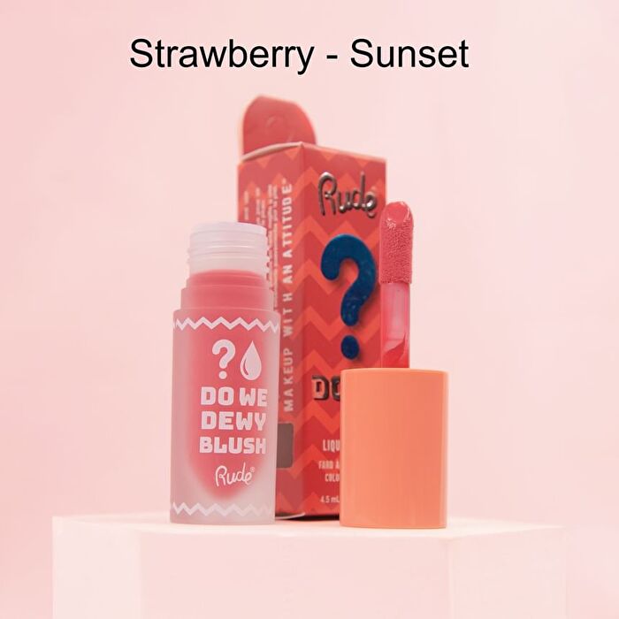 Do We Dewy Liquid Blush - 3 Colors - Peachy Pink - 4.5ml
