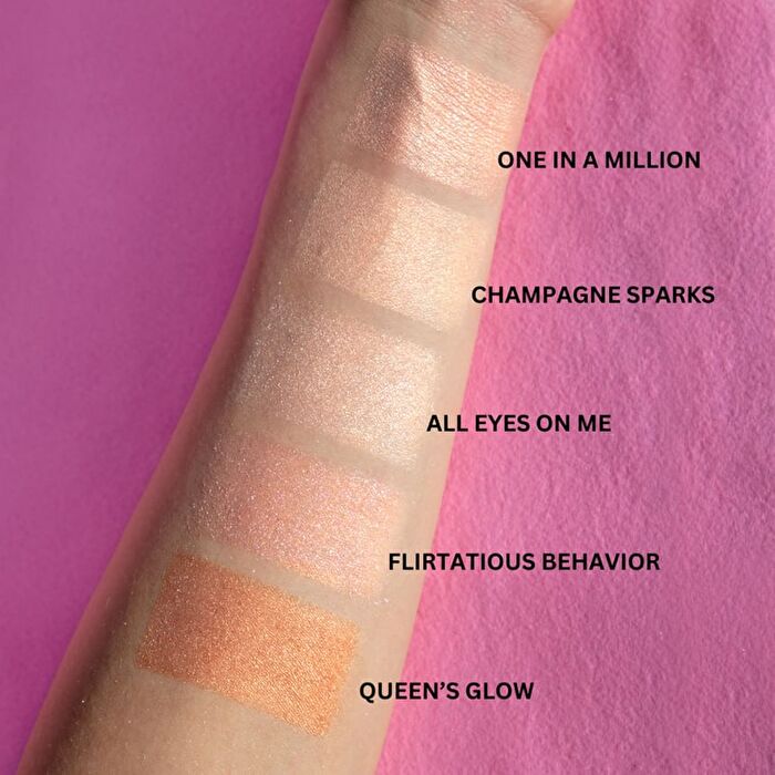 Baked Highlighter Shimmer - 2 Colors - All Eyes On Me - 10g