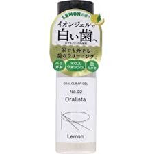 Mizuhashihojyudo Oralista Clear Gel Toothpaste Lemon - 30ml