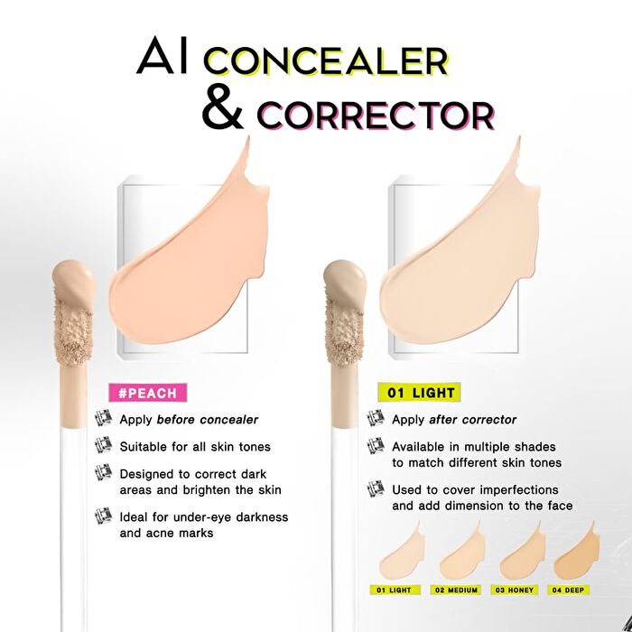 AI Concealer - 03 Honey