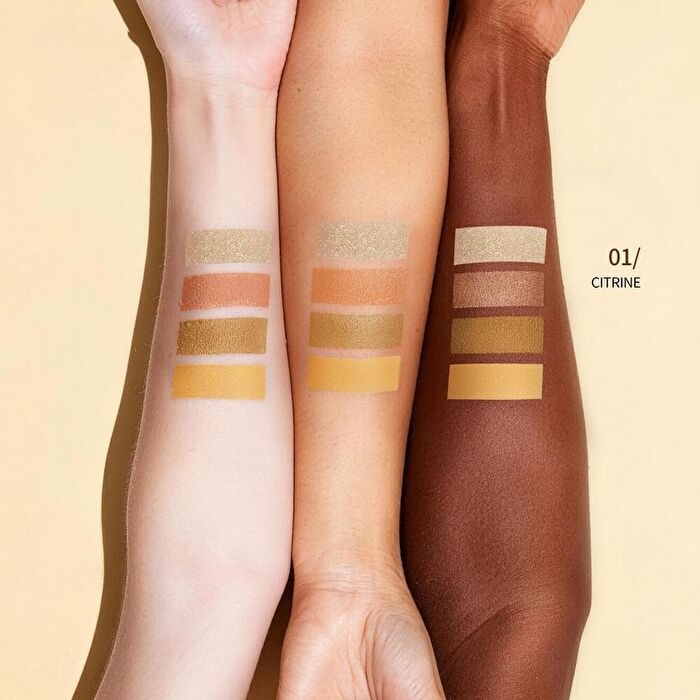 Palace Identity Royal Bloom Eyeshadow - 4 Types - #01 Citrine