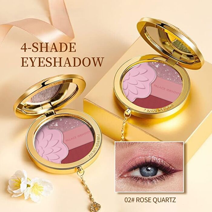 Palace Identity Royal Bloom Eyeshadow - 4 Types - #01 Citrine