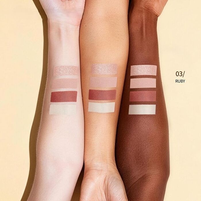 Palace Identity Royal Bloom Eyeshadow - 4 Types - #03 Ruby