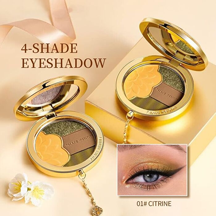 Palace Identity Royal Bloom Eyeshadow - 4 Types - #04 Amber