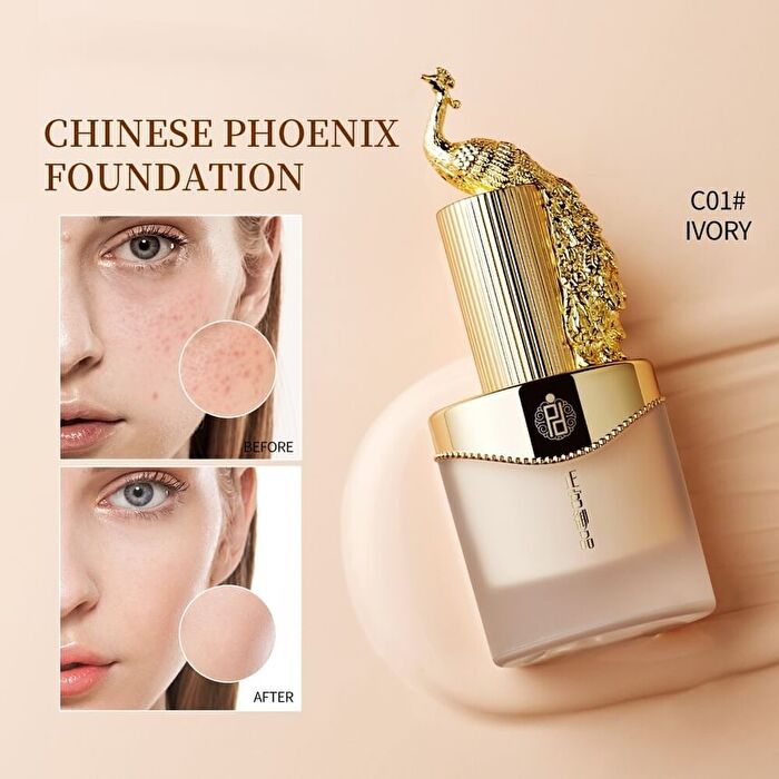 Palace Identity Chinese Phoenix Foundation  - 5 Shades - #C03 Dark - 20g