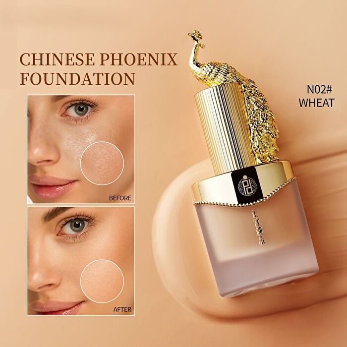 Palace Identity Chinese Phoenix Foundation  - 5 Shades - #N02 Wheat - 20g