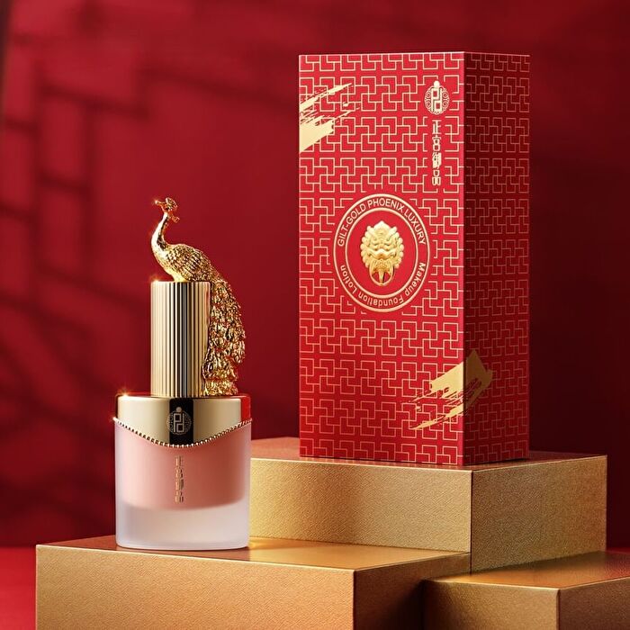 Palace Identity Chinese Phoenix Foundation  - 5 Shades - #N03 Natural - 20g